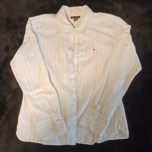 Tommy Hilfiger Kids' Striped Shirt - Boys Large (14-16)